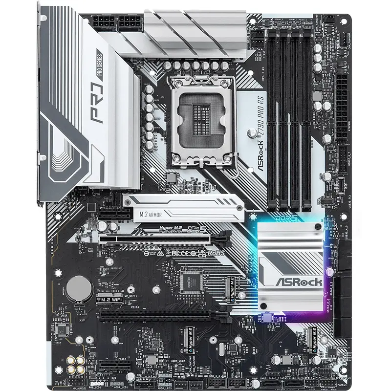 Материнська плата ASRock Z790 Pro RS Socket 1700 Материнська плата ASRock Z790 Pro RS Socket 1700