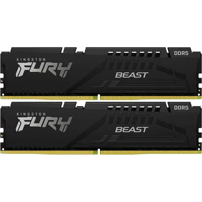 Модуль пам`яті DDR5 2x16GB/5600 Kingston Fury Beast Black (KF556C40BBK2-32)