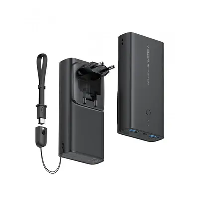 Універсальна мобільна батарея Veger ACE100 10000mAh Black (W1146) (1283126559143)