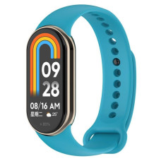 Силіконовий ремінець BeCover для Xiaomi Mi Smart Band 8 Blue (709379)