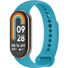 Силіконовий ремінець BeCover для Xiaomi Mi Smart Band 8 Blue (709379)