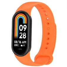 Силіконовий ремінець BeCover для Xiaomi Mi Smart Band 8 Orange (709407)