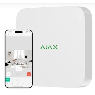 Відеореєстратор Ajax NVR (16ch) white