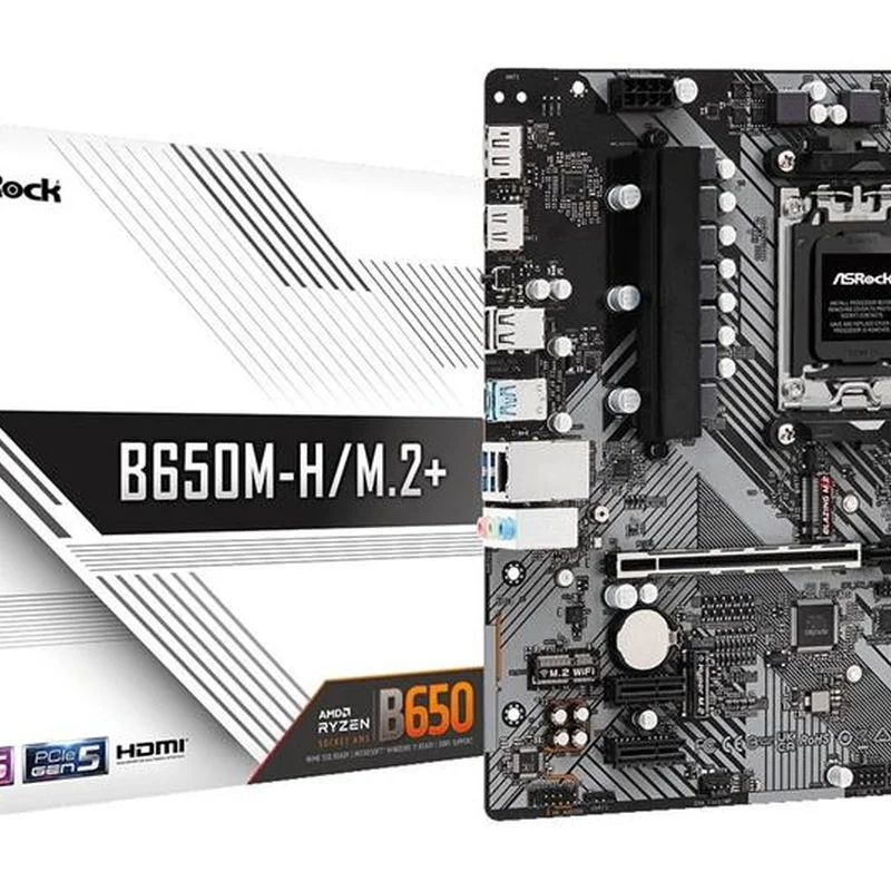 Материнська плата ASRock B650M-H/M.2+ Socket AM5