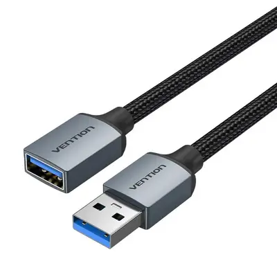 Кабель Vention USB - USB V 3.0 (M/F), 1 м, Black (CBLHF) Кабель Vention USB - USB V 3.0 (M/F), 1 м, Black (CBLHF)