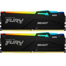 Модуль пам`яті DDR5 2x8GB/5200 Kingston Fury Beast RGB Black (KF552C36BBEAK2-16)