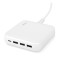 Мережевий зарядний пристрій Ttec SmartCharger Quattro GaN USB-C/USB-A 65W White (2SCG02B)