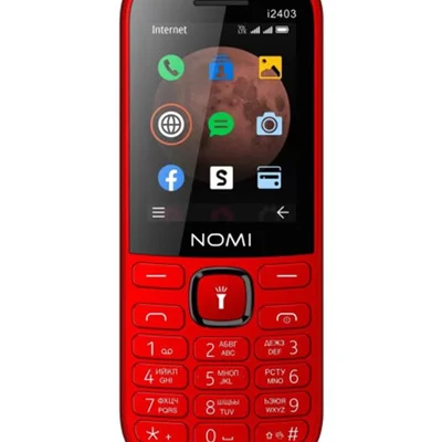 Мобiльний телефон Nomi i2403 Dual Sim Red