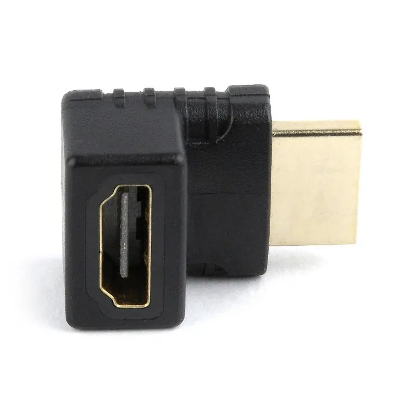 Адаптер Cablexpert HDMI - HDMI, M/F, Г-подібний, чорний (A-HDMI270-FML) пакет Адаптер Cablexpert HDMI - HDMI, M/F, Г-подібний, чорний (A-HDMI270-FML) пакет