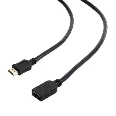 Кабель Cablexpert HDMI - HDMI (M/F), подовжувач, 1.8 м, чорний (CC-HDMI4X-6) пакет Кабель Cablexpert HDMI - HDMI (M/F), подовжувач, 1.8 м, чорний (CC-HDMI4X-6) пакет