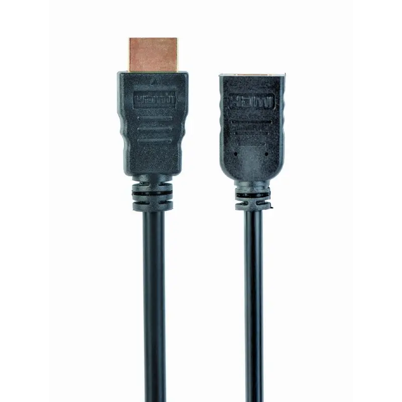 Кабель Cablexpert HDMI - HDMI (M/F), подовжувач, 1.8 м, чорний (CC-HDMI4X-6) пакет Кабель Cablexpert HDMI - HDMI (M/F), подовжувач, 1.8 м, чорний (CC-HDMI4X-6) пакет