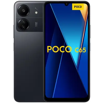 Смартфон Xiaomi Poco C65 6/128GB Dual Sim Black EU_