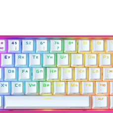 Клавіатура HyperX Alloy Origins 60 Red RGB Pink (572Y6AA)