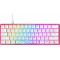 Клавіатура HyperX Alloy Origins 60 Red RGB Pink (572Y6AA)