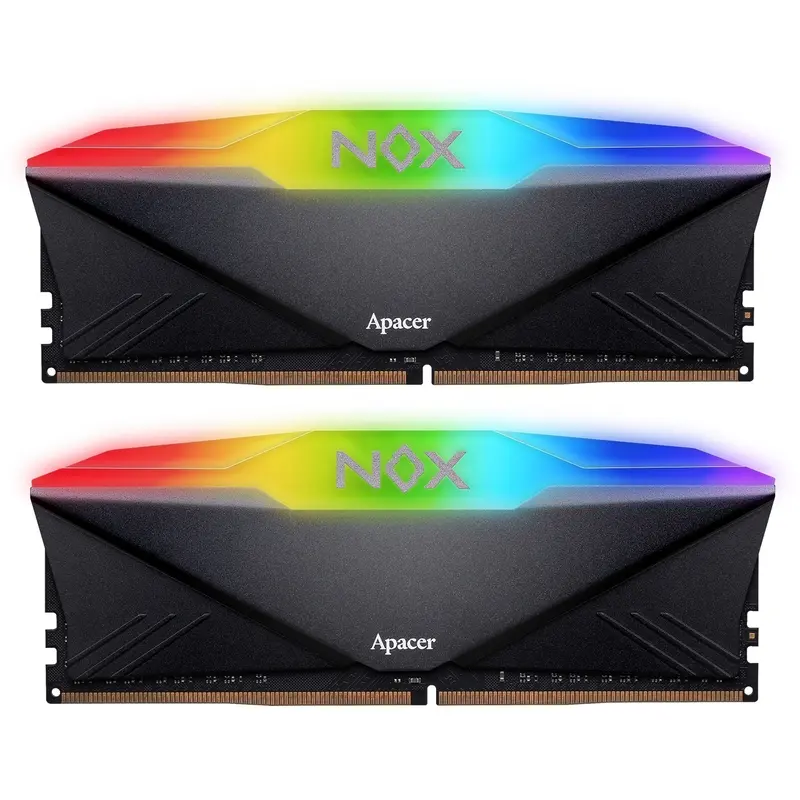 Модуль пам`ятi DDR4 2x16GB/3600 Apacer NOX RGB Black (AH4U32G36C25YNBAA-2)