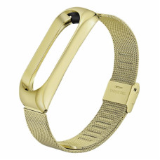 Ремінець BeCover Metal для Xiaomi Mi Smart Band 5/Mi Smart Band 6 Gold (705148)