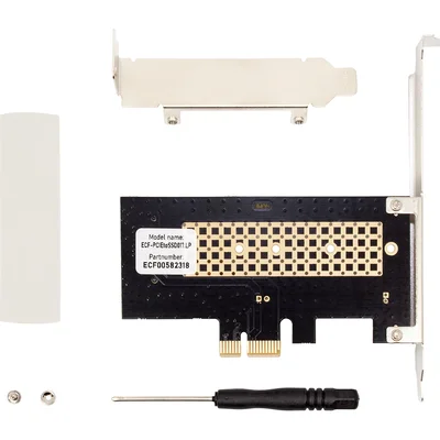 Адаптер Frime (ECF-PCIEtoSSD017.LP) PCI-Ex1-M.2 (M Key) NVMe