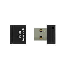 Флеш-накопичувач USB2.0 16GB GOODRAM UPI2 (Piccolo) Black (UPI2-0160K0R11)