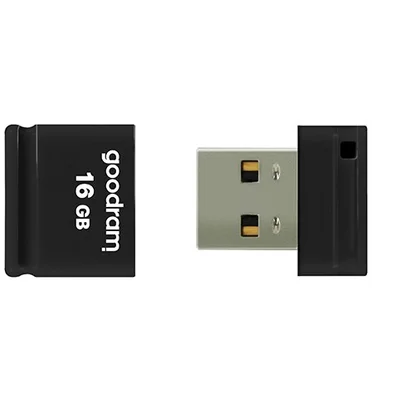 Флеш-накопичувач USB2.0 16GB GOODRAM UPI2 (Piccolo) Black (UPI2-0160K0R11)