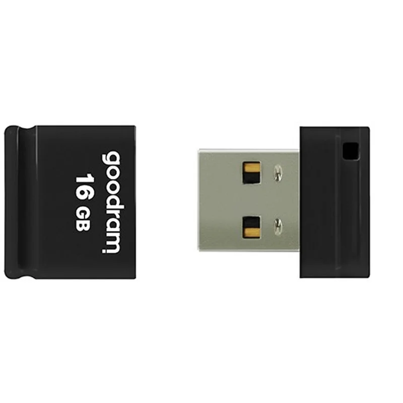 Флеш-накопичувач USB2.0 16GB GOODRAM UPI2 (Piccolo) Black (UPI2-0160K0R11)