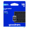 Флеш-накопичувач USB2.0 16GB GOODRAM UPI2 (Piccolo) Black (UPI2-0160K0R11)