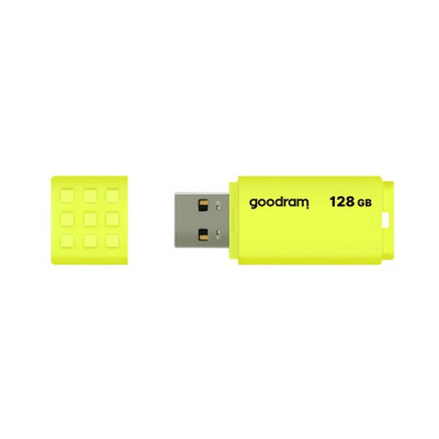 Флеш-накопичувач USB2.0 128GB GOODRAM UME2 Yellow (UME2-1280Y0R11)