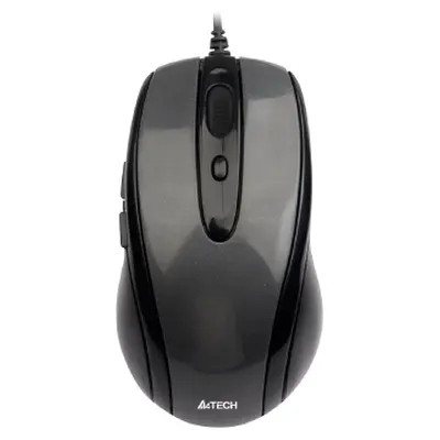 Миша A4Tech N-708X-1 Glossy Black/Grey V-Track