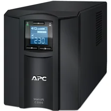 Джерело безперебійного живлення APC Smart-UPS C 2000VA LCD, Lin.int., AVR, 6 х IEC, USB, метал (SMC2000I)