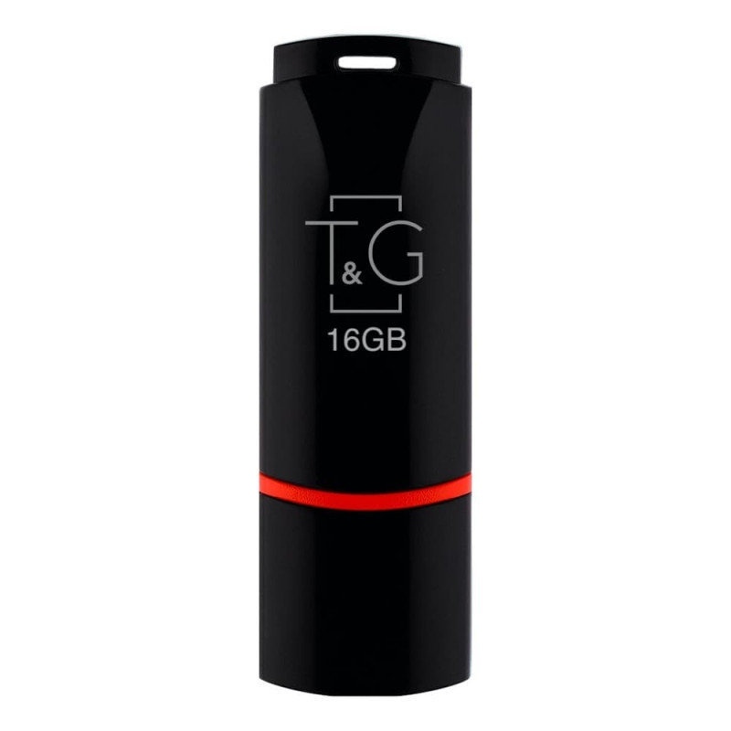 Флеш-накопичувач USB 16GB T&G 011 Classic Series Black (TG011-16GBBK)