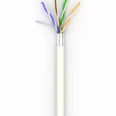 Кабель вита пара OK-Net КПВЭ-ВП (200) FTP, CAT5е, 4х2х0.51, бухта 305м