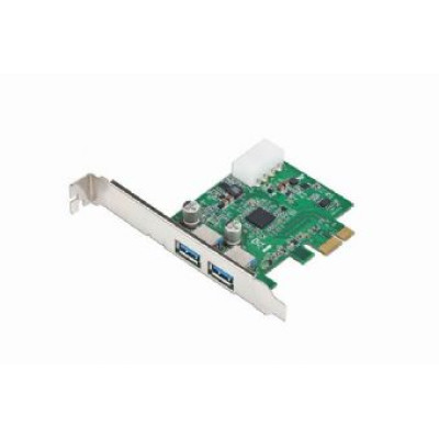 Контролер PCI-E 2xUSB 3.0 Gembird (UPC-30-2P)