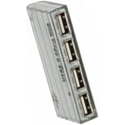 Концентратор Viewcon VE 099 4 ports USB2.0 White