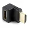 Адаптер Cablexpert HDMI - HDMI, M/F, Г-подібний, чорний (A-HDMI270-FML) пакет Адаптер Cablexpert HDMI - HDMI, M/F, Г-подібний, чорний (A-HDMI270-FML) пакет
