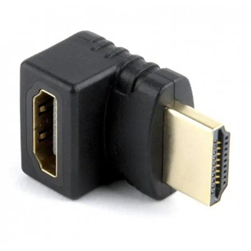Адаптер Cablexpert HDMI - HDMI, M/F, Г-подібний, чорний (A-HDMI270-FML) пакет Адаптер Cablexpert HDMI - HDMI, M/F, Г-подібний, чорний (A-HDMI270-FML) пакет