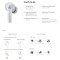 Bluetooth-гарнітура QCY T13X White_