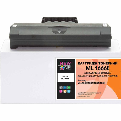 Картридж NewTone (ML.1666E) Samsung ML-1666/1661/1861/1866 Black (MLT-D1043S)