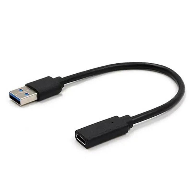 Адаптер Cablexpert USB - USB Type-C V 3.0 (M/F), 0.1 м, чорний (A-USB3-AMCF-01) Адаптер Cablexpert USB - USB Type-C V 3.0 (M/F), 0.1 м, чорний (A-USB3-AMCF-01)