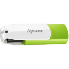 Флеш-накопичувач USB 32GB Apacer AH335 White/Green (AP32GAH335G-1)