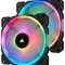 Вентилятор Corsair LL140 RGB Twin Pack (CO-9050074-WW), 140x140x25мм, 4-pin, чорний