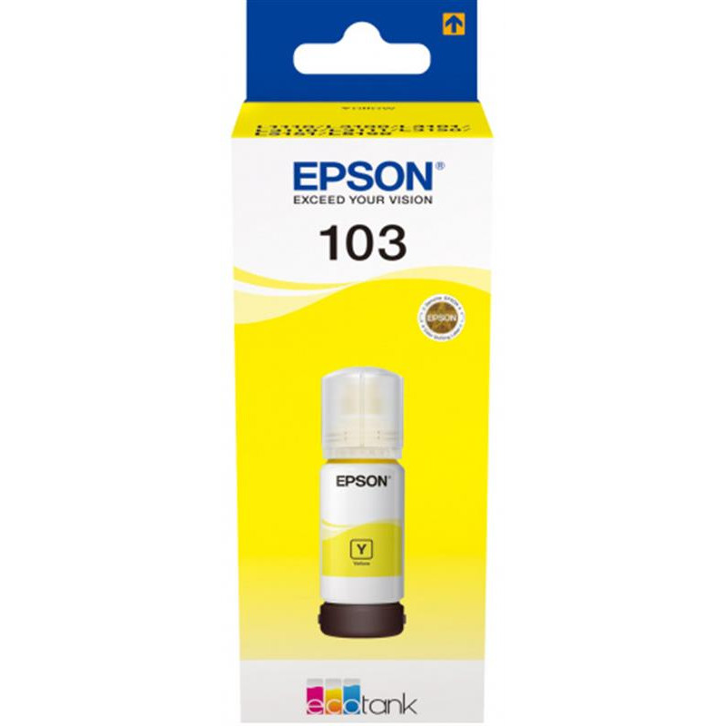 Чорнило Epson (103) L31XX Yellow (C13T00S44A) 65 мл