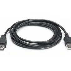 Кабель REAL-EL Pro USB - USB V 2.0 (M/F), 2 м, чорний (EL123500028)
