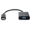 Адаптер REAL-EL HDMI - VGA (M/F), 0.15 м, чорний (EL123500020)