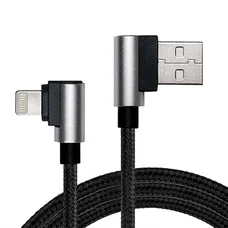 Кабель REAL-EL Premium USB - Lightning (M/M), 1 м, чорний (EL123500034)