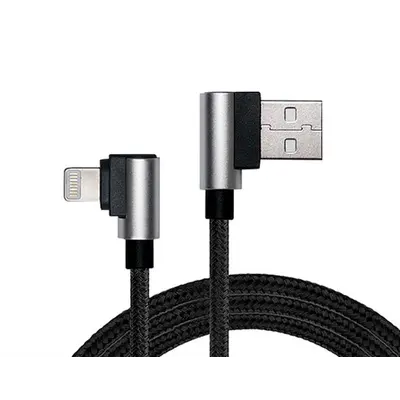 Кабель REAL-EL Premium USB - Lightning (M/M), 1 м, чорний (EL123500034)