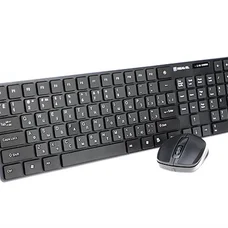 Комплект (клавіатура, миша) бездротовий REAL-EL Comfort 9010 Kit Black USB
