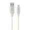 Кабель Cablexpert USB - micro USB (M/M), премиум, 1 м, белый (CC-USB2B-AMmBM-1M-BW2)