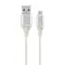 Кабель Cablexpert USB - micro USB (M/M), премиум, 1 м, белый (CC-USB2B-AMmBM-1M-BW2) Кабель Cablexpert USB - micro USB (M/M), премиум, 1 м, белый (CC-USB2B-AMmBM-1M-BW2)