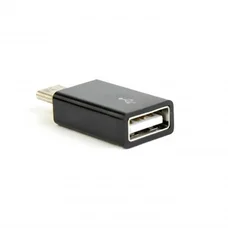 Адаптер Cablexpert USB Type-C - USB V 2.0 (M/F) Black (CC-USB2-CMAF-A)