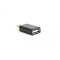 Адаптер Cablexpert USB Type-C - USB V 2.0 (M/F) Black (CC-USB2-CMAF-A)