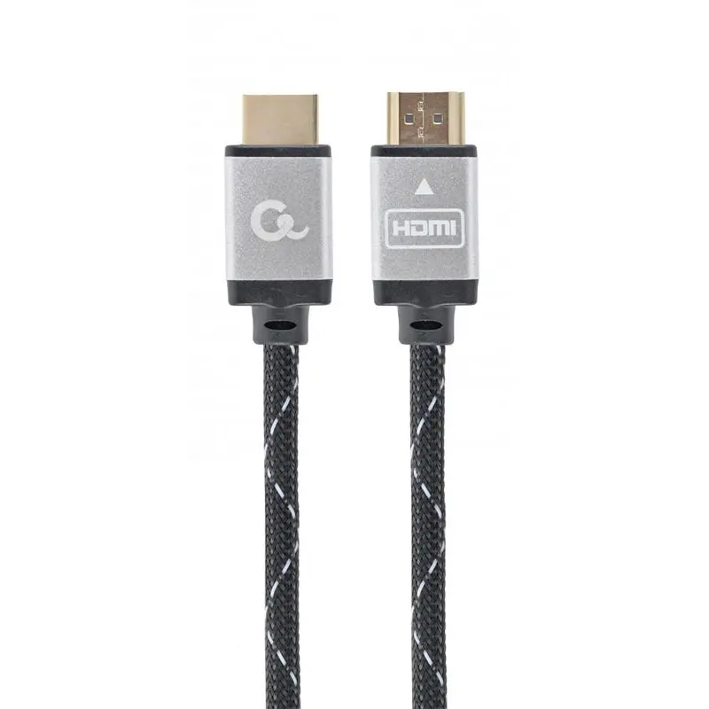Кабель Cablexpert HDMI - HDMI V 1.4 (M/M), 5 м, чорний/сірий (CCB-HDMIL-5M) коробка Кабель Cablexpert HDMI - HDMI V 1.4 (M/M), 5 м, чорний/сірий (CCB-HDMIL-5M) коробка